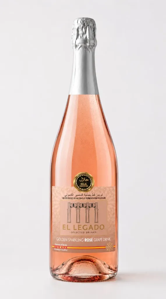 Rosado espumoso 0,0 % · El Legado · 750 ml